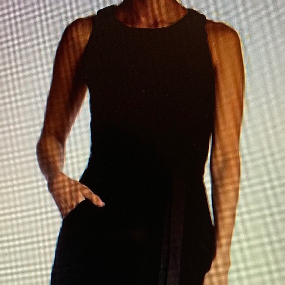 Gabby Skye Velvet Waist Tie Jumpsuit - Picture 4 of 8